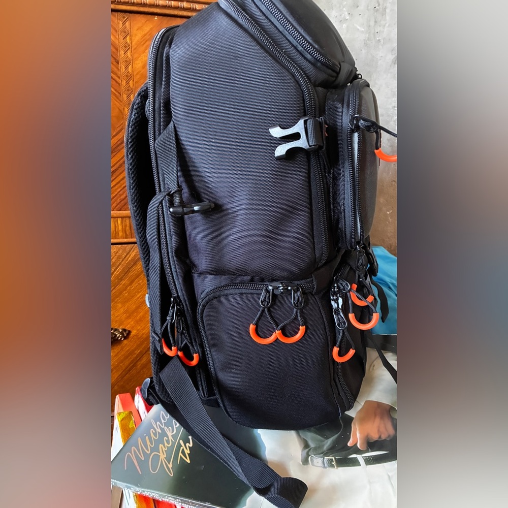 Black and Gray Backpack - Picture 7 of 12